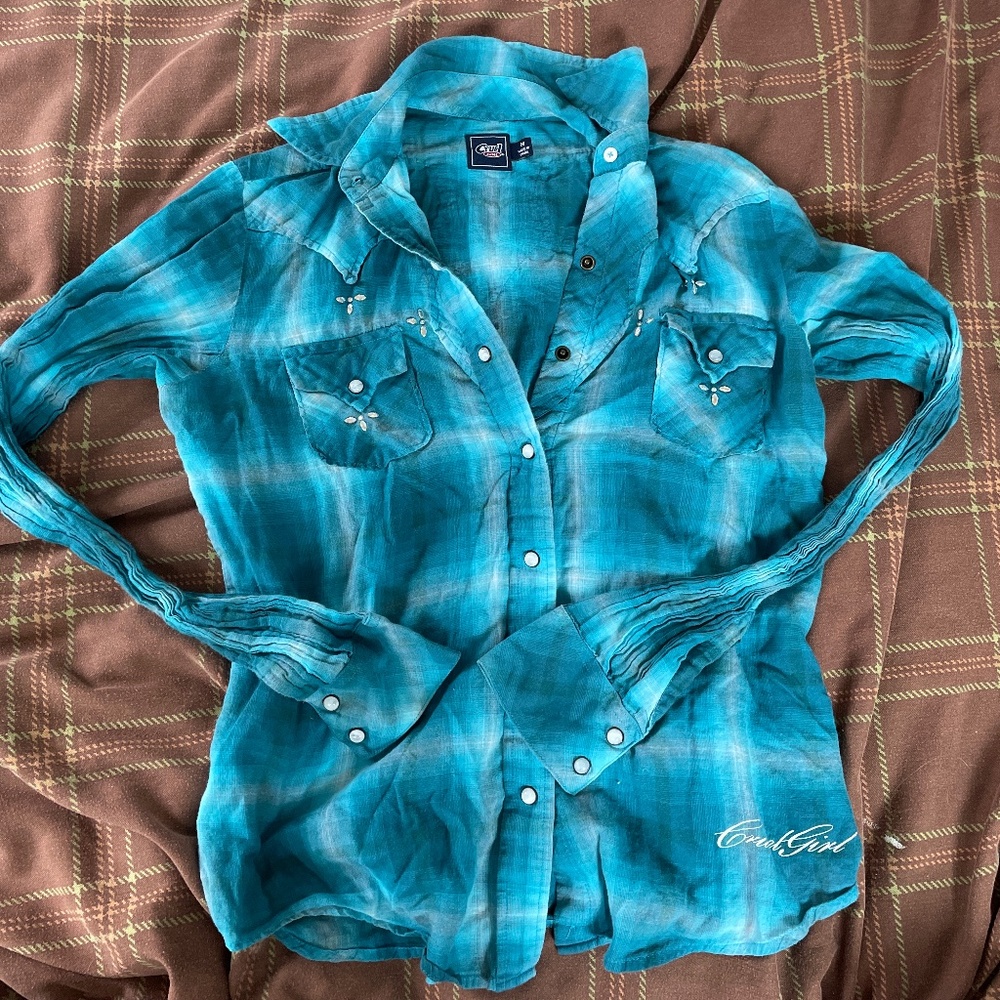 Women's medium button down shirt